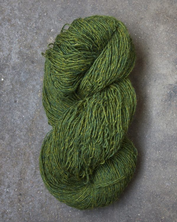 Filtmakeriets tweed Grön 1-trådigt 100 % svensk fårull