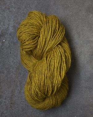 Filtmakeriets tweed gul 2-trådigt 100 % svensk fårull