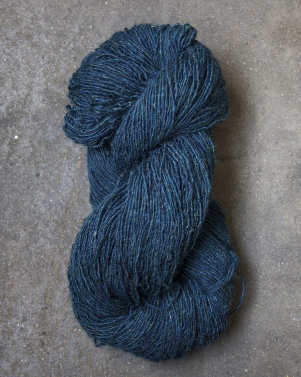 Filtmakeriets tweed Mörkblå 1-trådigt 100 % svensk fårull