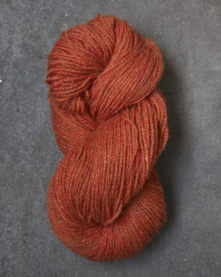 Filtmakeriets tweed Orange 2-trådigt 100 % svensk fårull