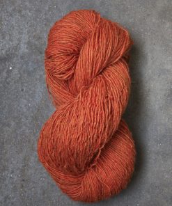 Filtmakeriets tweed Orange 1-trådigt 100 % svensk fårull