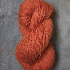 Filtmakeriets tweed Orange 1-trådigt 100 % svensk fårull