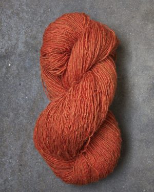 Filtmakeriets tweed Orange 1-trådigt 100 % svensk fårull