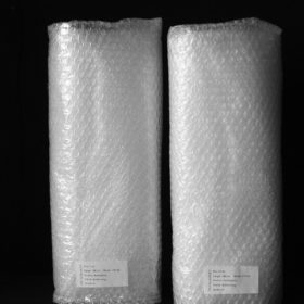Bubbelplast för rulltovning. Filtmakeriet