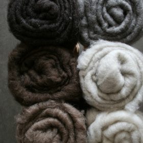 Filtmakeriets Kardflor Allmoge, 6 färger