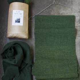 Ullsjal i Filtmakeriets tweed 1tr. Tuskaft i 100 % svensk fårull