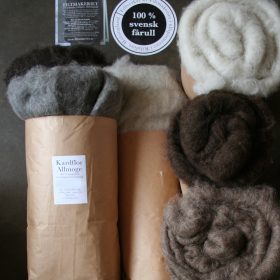 Filtmakeriets kardflor till tovning och spinning