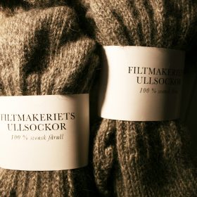 Filtmakeriets ullsockor, 100 % svensk fårull