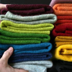 CLEO Färgad nålfilt Filtmakeriet