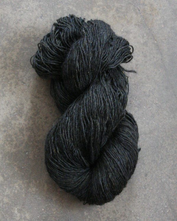 Filtmakeriets tweed 1-trådigt Svart